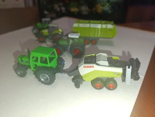 Tractor Claas Deutz Fendt Escala 1:87