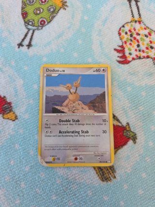 2 Cartas Pokémon Doduo e Dodrio