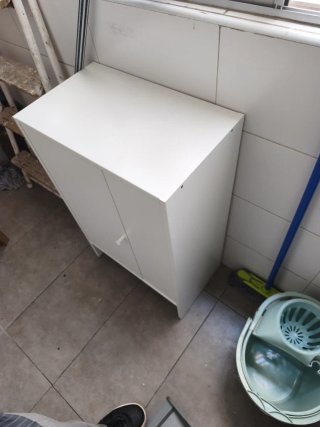 Armario Auxiliar IKEA Blanco Metal