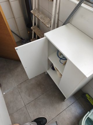 Armario Auxiliar IKEA Blanco Metal