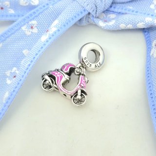 CHARM MOTO ROSA VESPA