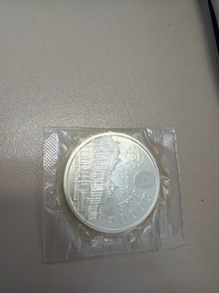 Monedas plata  Juan Carlos I (2) conmemorativa