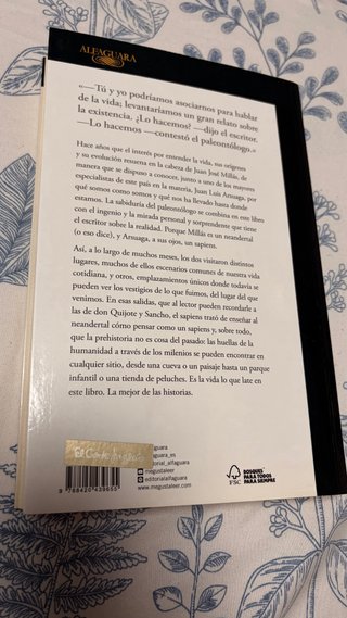 La vida contada por un sapiens a un neandertal ...