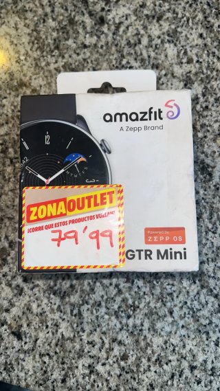 Amazfit GTR Mini Negro número +34 603 42 31 28