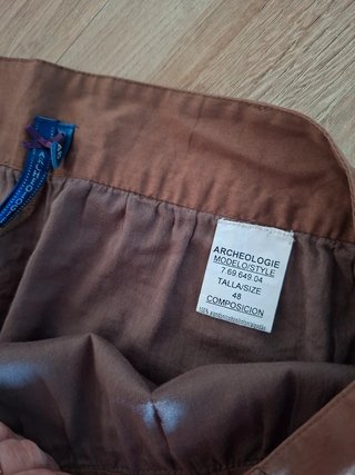 Falda Archeologie Marrone Taglia 48