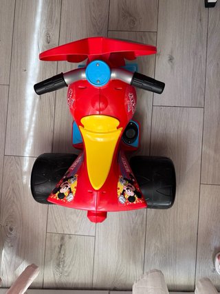 Pack de peluches y moto de bebe 1/2años