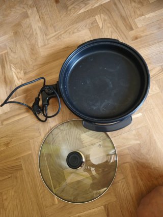 Sartén Eléctrica Multifunción Paellera Pizza
