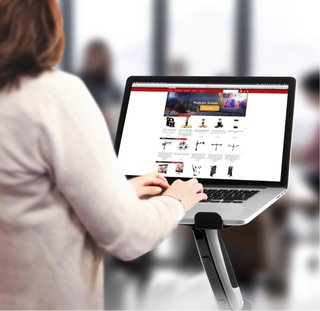Brazo Duronic para portatil y Monitor 13-27
