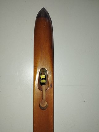 Antica Navetta Telaio Legno Metallo