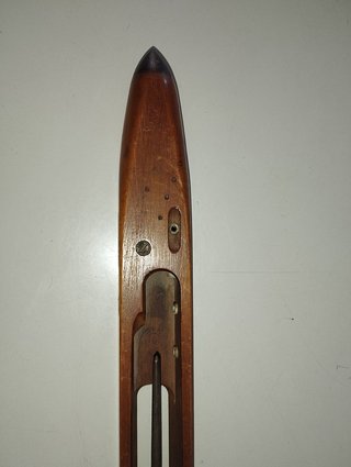 Antica Navetta Telaio Legno Metallo