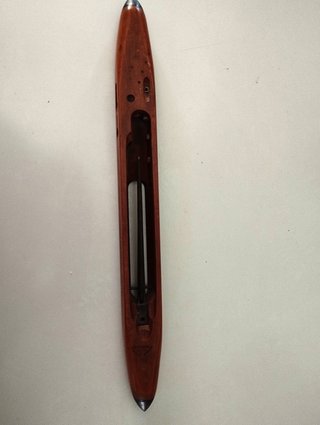 Antica Navetta Telaio Legno Metallo