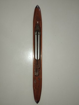 Antica Navetta Telaio Legno Metallo