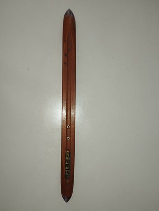 Antica Navetta Telaio Legno Metallo