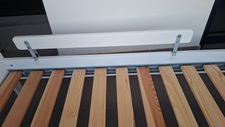 Cama infantil IKEA con colchón viscoelástico
