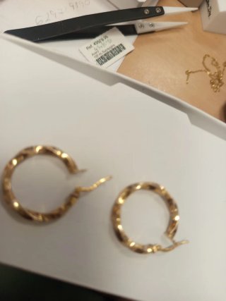Pendientes Aro Oro 9kt