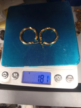 Pendientes Aro Oro 9kt
