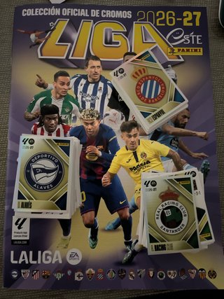 Cromos Laliga 2026-27