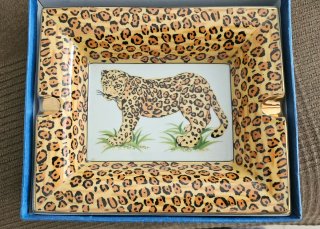 Cenicero Jaguar Porcelana Diseño Animal Print
