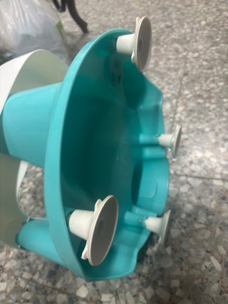 Asiento Bañera Bebé Rana Azul