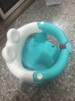 Asiento Bañera Bebé Rana Azul