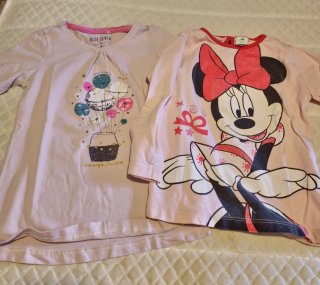 Pack Camiseta Niña Minnie 2 Años Talla 92