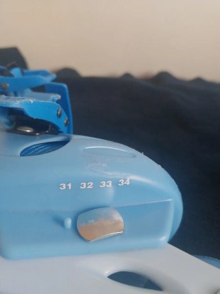Patines en línea azules para niños 32 hasta 34