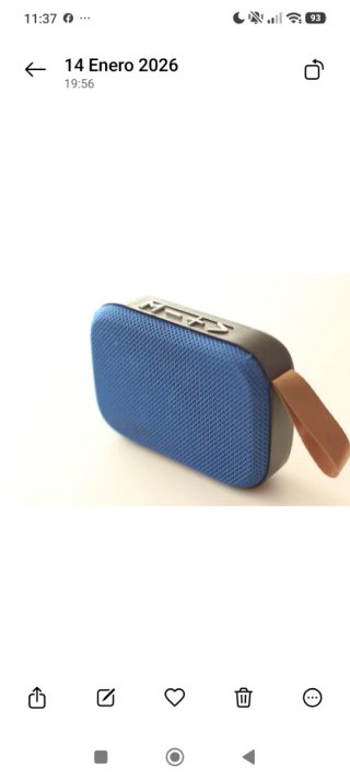 Altavoz Bluetooth Portátil Azul