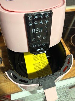 Freidora Aire Jocca 3.8L 1450W Rosa Nueva
