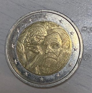 2 euros Francia 2017 Rodin
