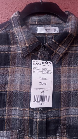 Camisa Mango. Nueva