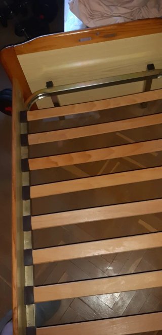 Juego cama 1,80x0,80: colchón y somier
