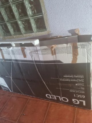 LG OLED 65C1 TV (defectuosa)