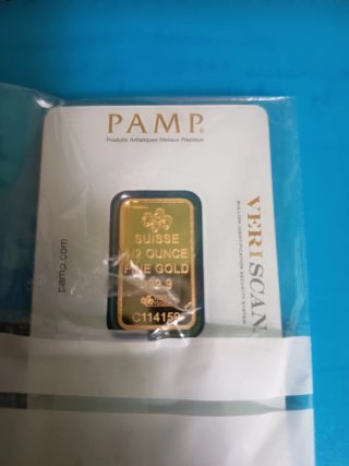 Moneda de Oro PAMP Suisse 10g