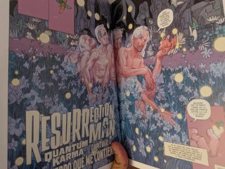 Resurrection man. Quantum Karma