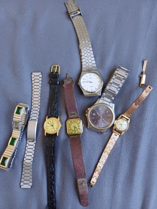 Lote de relojes para piezas o reparar