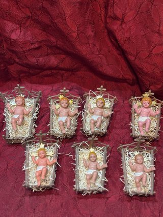 Niño Jesús Cuna Durexsina Años 70 (7 uds)