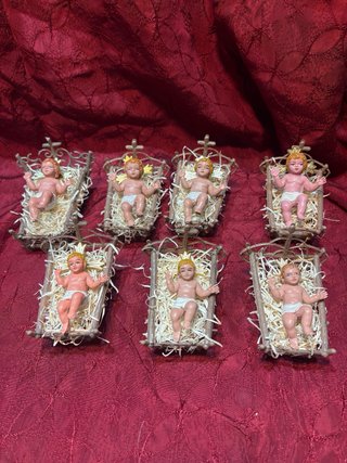 Niño Jesús Cuna Durexsina Años 70 (7 uds)