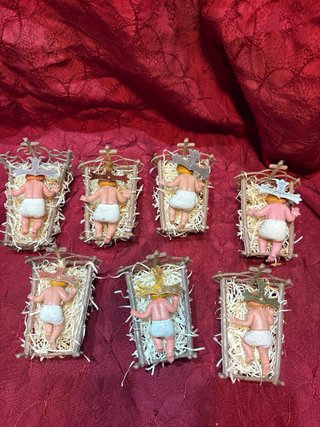 Niño Jesús Cuna Durexsina Años 70 (7 uds)