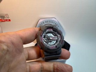 Reloj Casio Baby-G Gris y Rosa