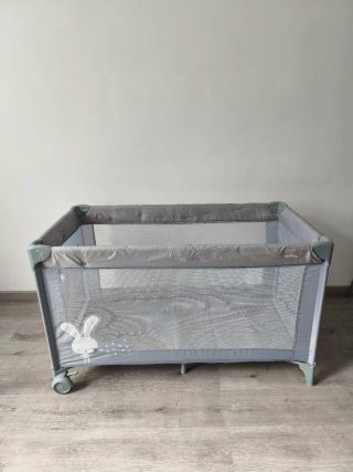 Cuna de viaje Asalvo gris