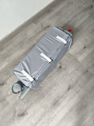 Cuna de viaje Asalvo gris