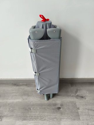 Cuna de viaje Asalvo gris