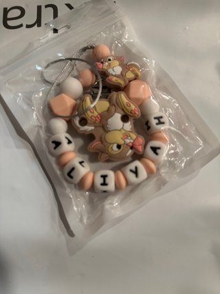 Porta ciuccio personalizzato Aliyah disney