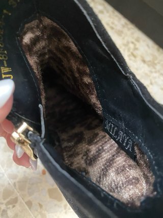 Botas de tacón negras
