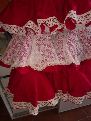 Traje de Flamenca Talla Única