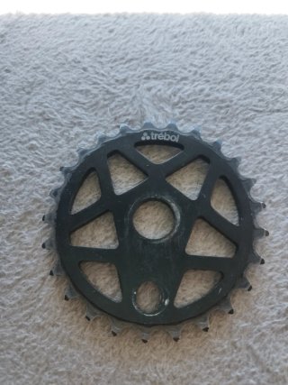 Plato BMX Trebol Negro