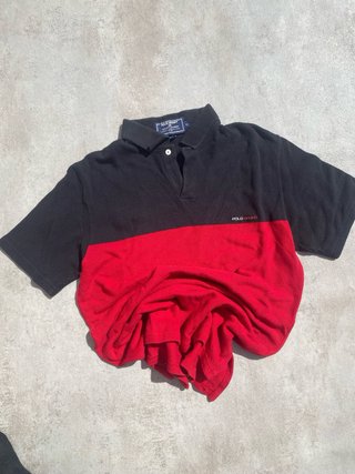 Polo Puma Negro y Polo Raplh Lauren Rojo