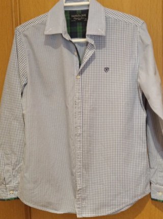 Camisa Mayoral a rayas y cuadros