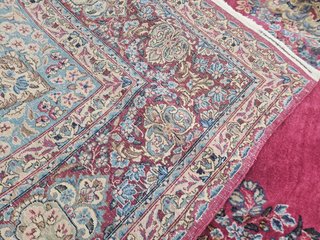 Tappeto Kerman 330x230 cm rosso