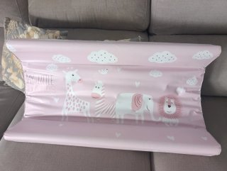 Cambiador bebé Plastimyr rosa animales